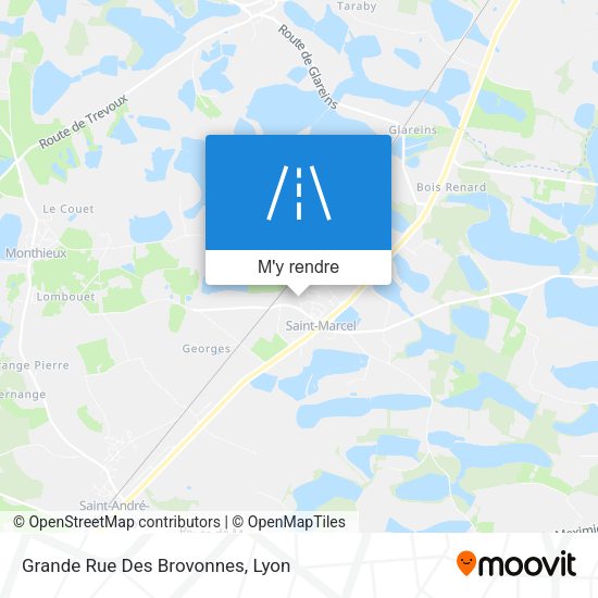 Grande Rue Des Brovonnes plan