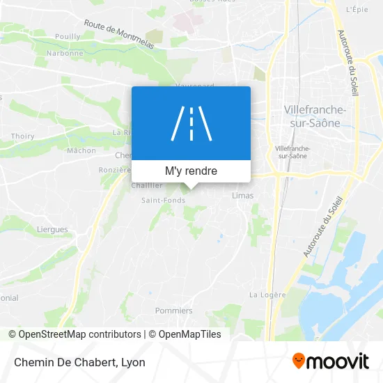 Chemin De Chabert plan