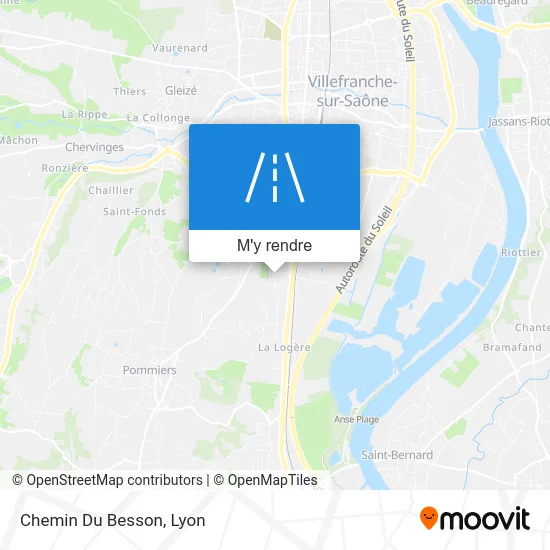 Chemin Du Besson plan