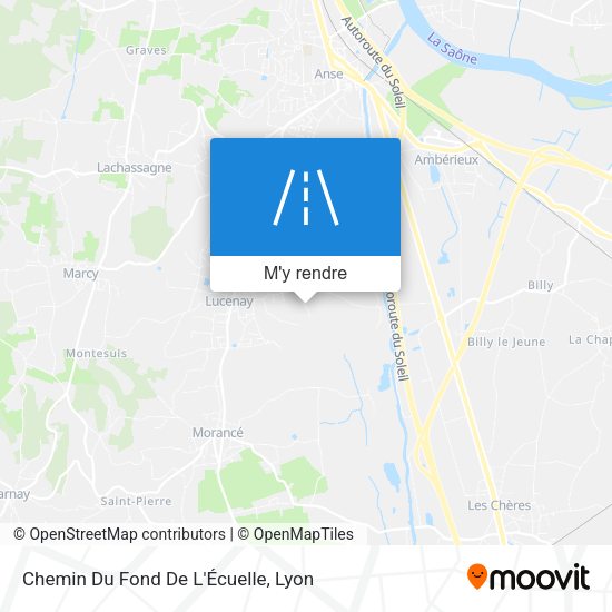 Chemin Du Fond De L'Écuelle plan