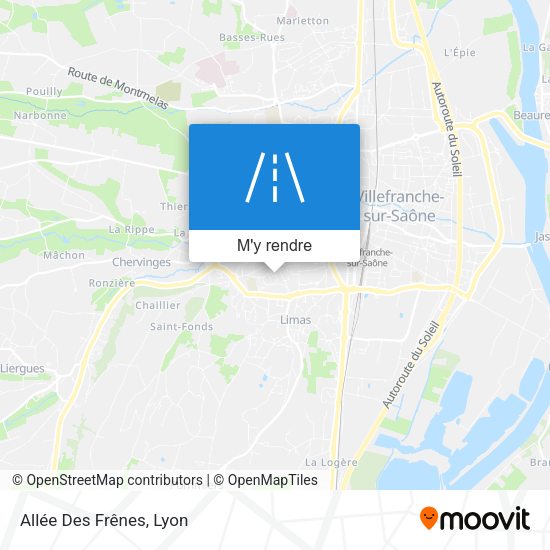 Allée Des Frênes plan