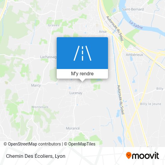 Chemin Des Écoliers plan