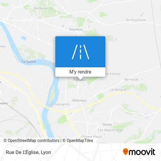 Rue De L'Église plan