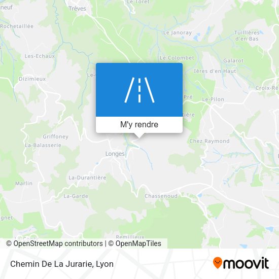 Chemin De La Jurarie plan