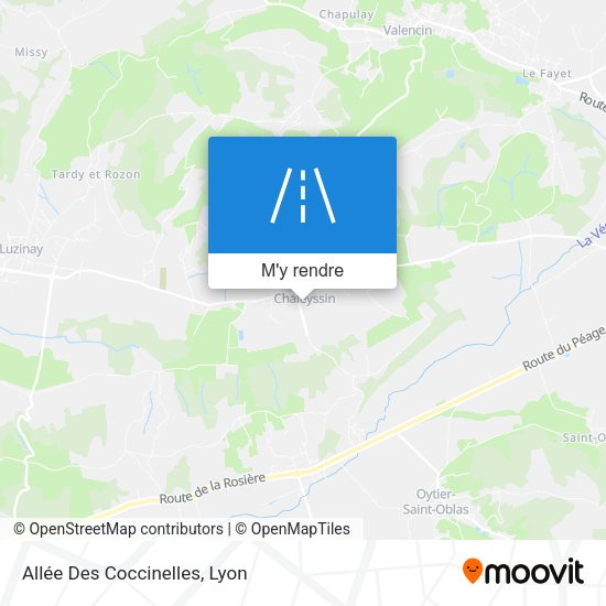 Allée Des Coccinelles plan