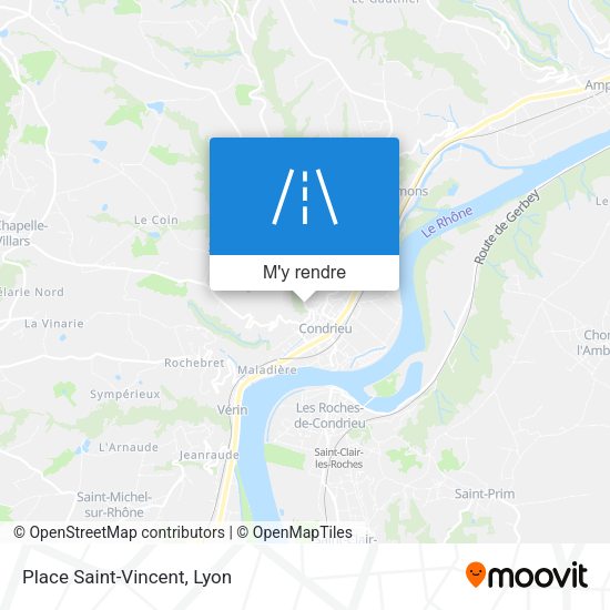 Place Saint-Vincent plan