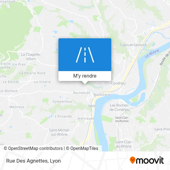 Rue Des Agnettes plan