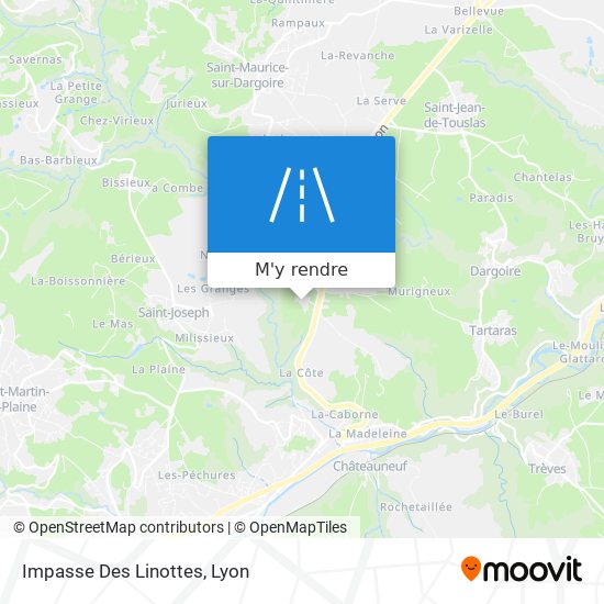 Impasse Des Linottes plan