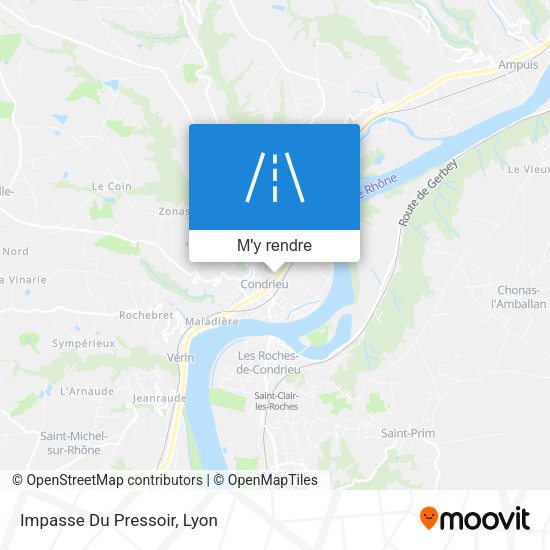 Impasse Du Pressoir plan