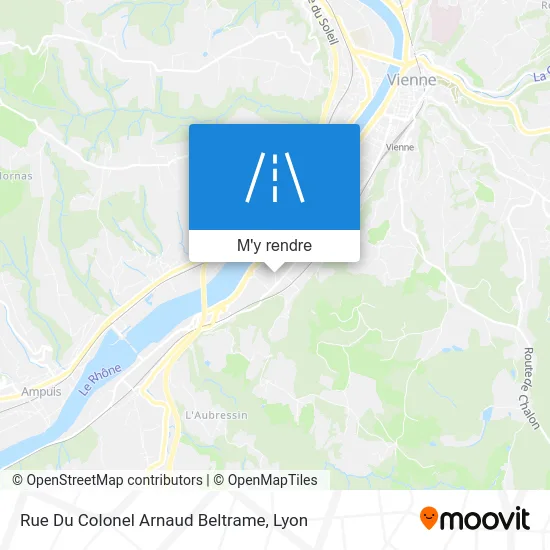Rue Du Colonel Arnaud Beltrame plan