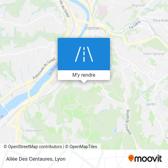 Allée Des Centaures plan