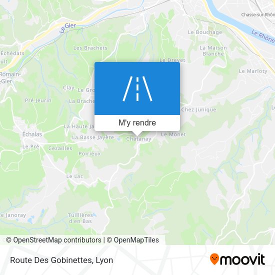 Route Des Gobinettes plan