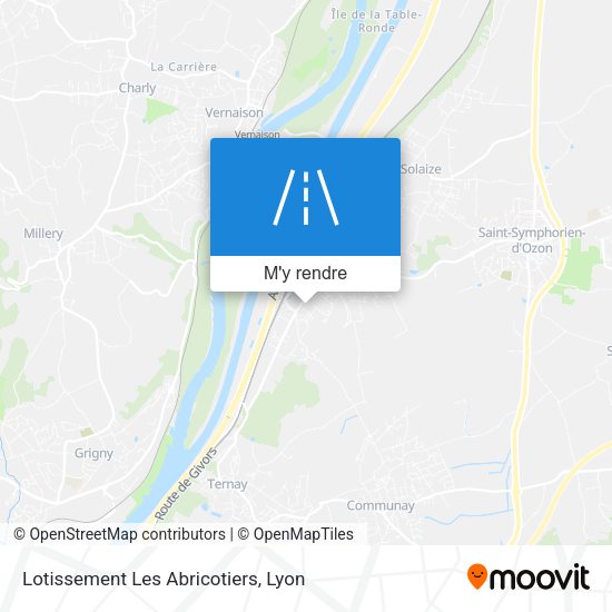 Lotissement Les Abricotiers plan