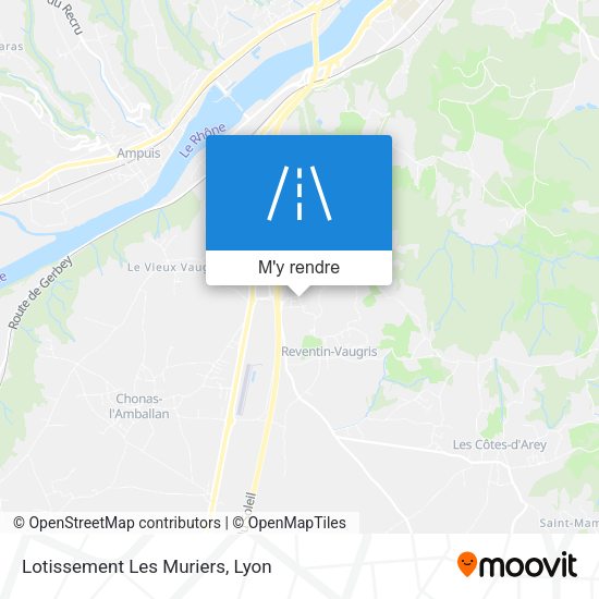 Lotissement Les Muriers plan