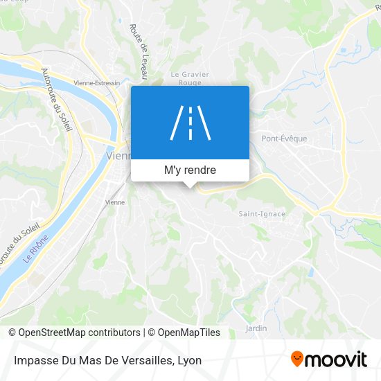 Impasse Du Mas De Versailles plan