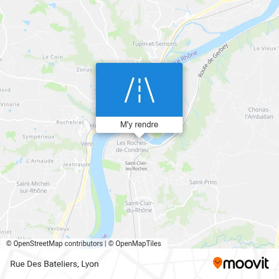 Rue Des Bateliers plan