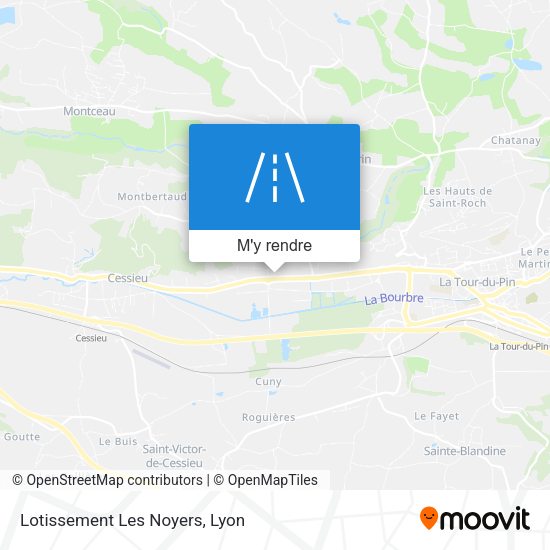 Lotissement Les Noyers plan