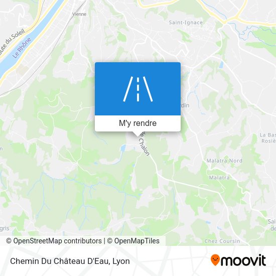 Chemin Du Château D'Eau plan