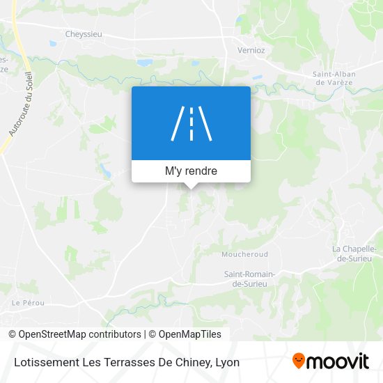 Lotissement Les Terrasses De Chiney plan