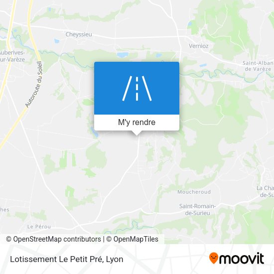 Lotissement Le Petit Pré plan