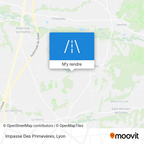 Impasse Des Primevères plan