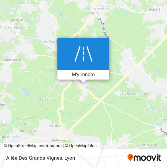 Allée Des Grands Vignes plan