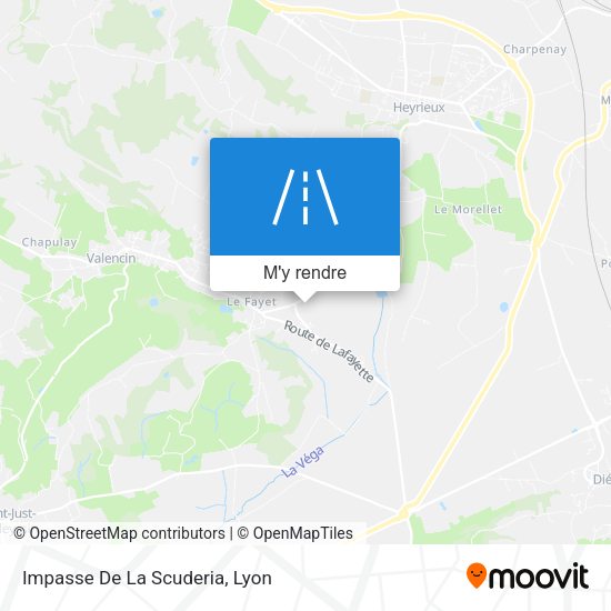 Impasse De La Scuderia plan