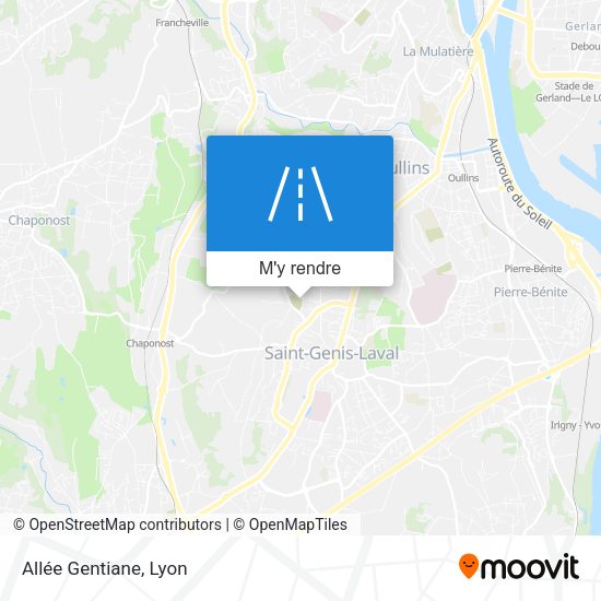 Allée Gentiane plan