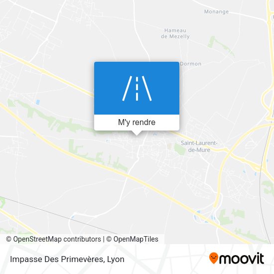 Impasse Des Primevères plan