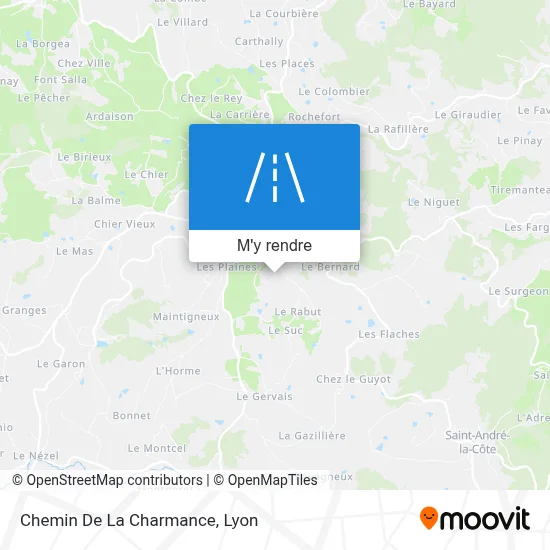 Chemin De La Charmance plan