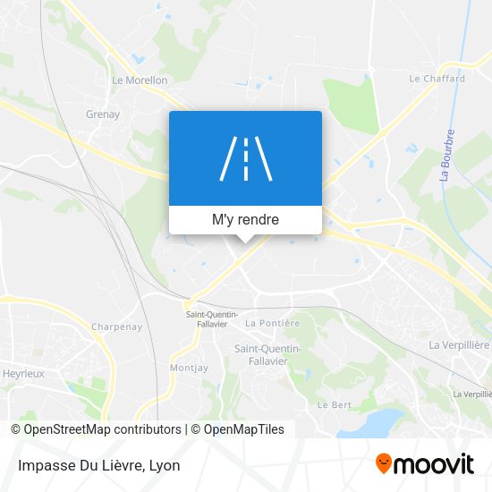 Impasse Du Lièvre plan