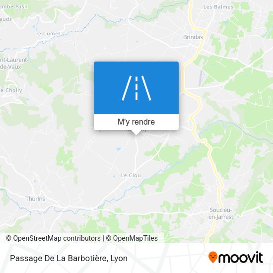 Passage De La Barbotière plan