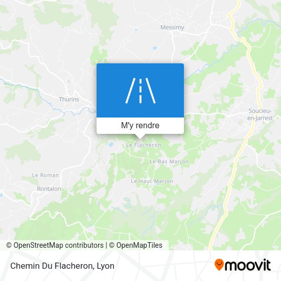 Chemin Du Flacheron plan