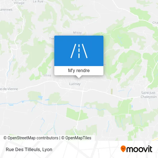 Rue Des Tilleuls plan