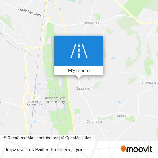 Impasse Des Pailles En Queue plan