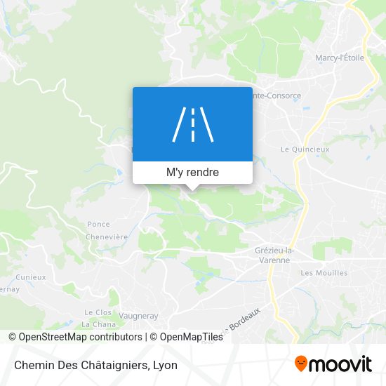 Chemin Des Châtaigniers plan
