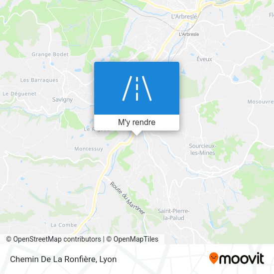 Chemin De La Ronfière plan