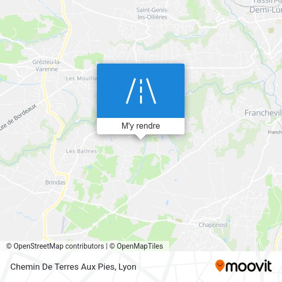 Chemin De Terres Aux Pies plan