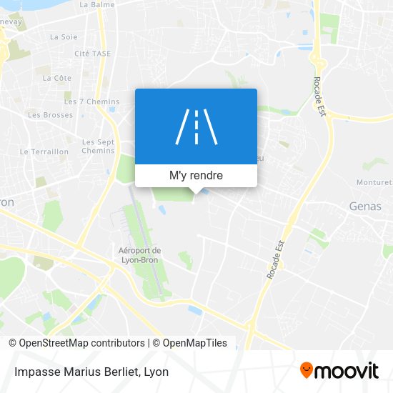 Impasse Marius Berliet plan