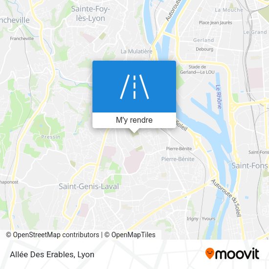 Allée Des Erables plan