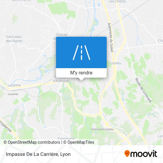 Impasse De La Carrière plan