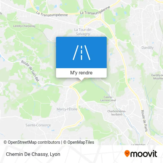 Chemin De Chassy plan