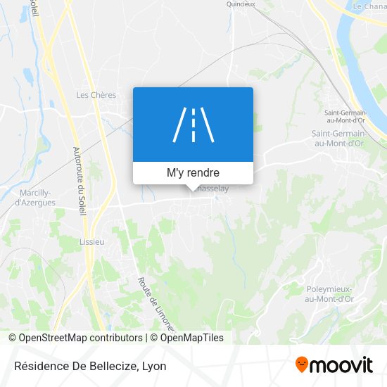 Résidence De Bellecize plan