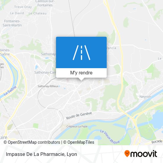 Impasse De La Pharmacie plan