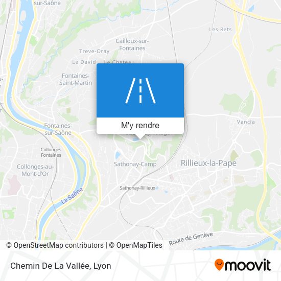 Chemin De La Vallée plan