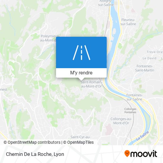 Chemin De La Roche plan