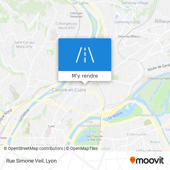 Rue Simone Veil plan