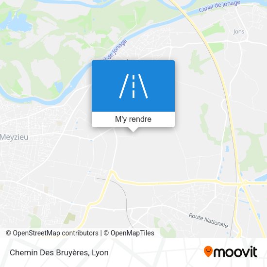Chemin Des Bruyères plan