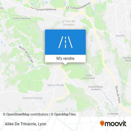 Allée De Trinacrie plan