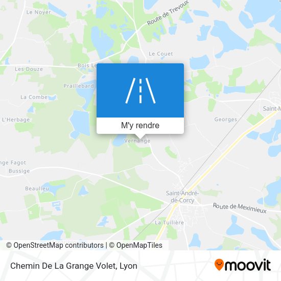 Chemin De La Grange Volet plan